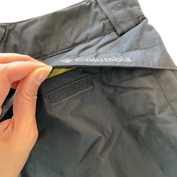 Columbia Youth 14/16 Convert Insulated WaterProof Ski Snowboard Pants Line Black - Picture 8 of 16